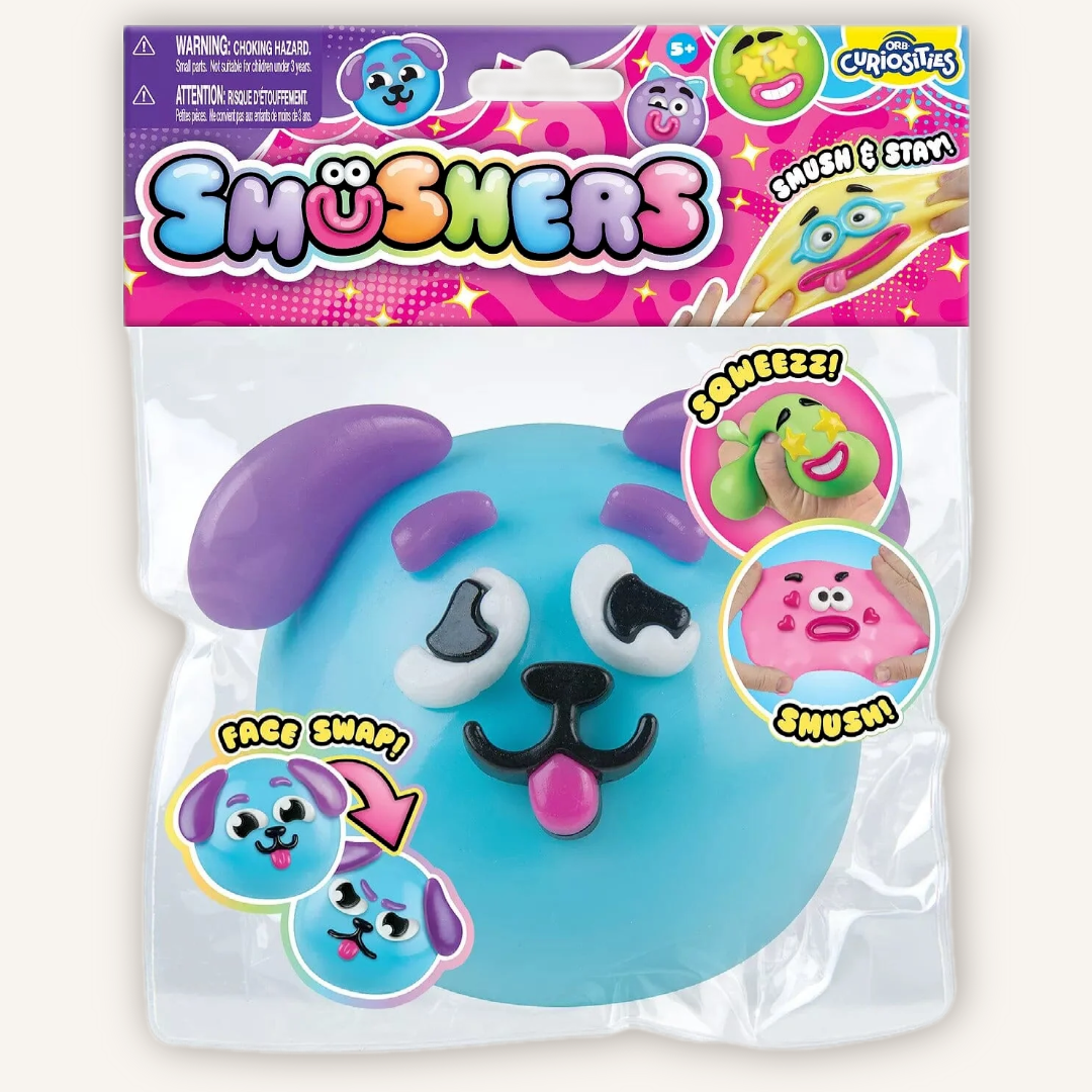 ORB Curiosities Smushers Squishy Toy – Random Character Sensory Fidget