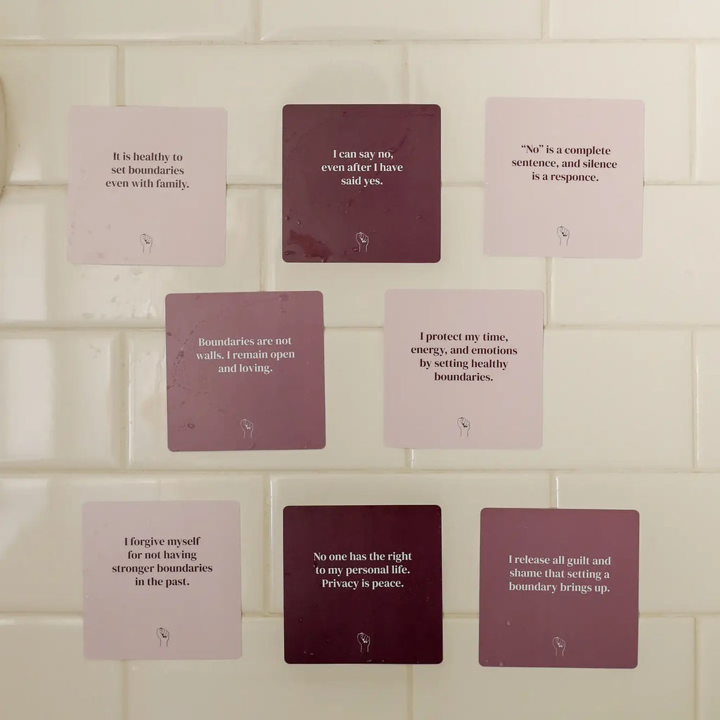 JaxKelly Shower Affirmation™ Display Cards
