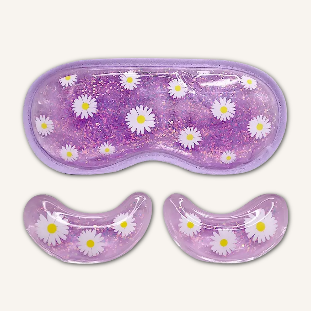 Cala Hot/Cold Eye & Under Eye Mask Set - Daisy