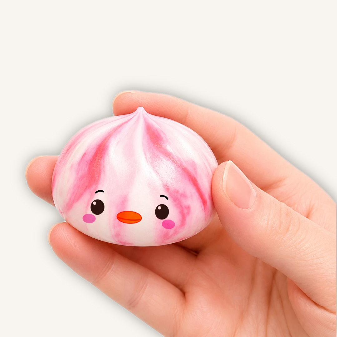 Top Trenz Hello! Duck Dumpling Mini Coffee Shop Drop – Mystery Squishy Toy