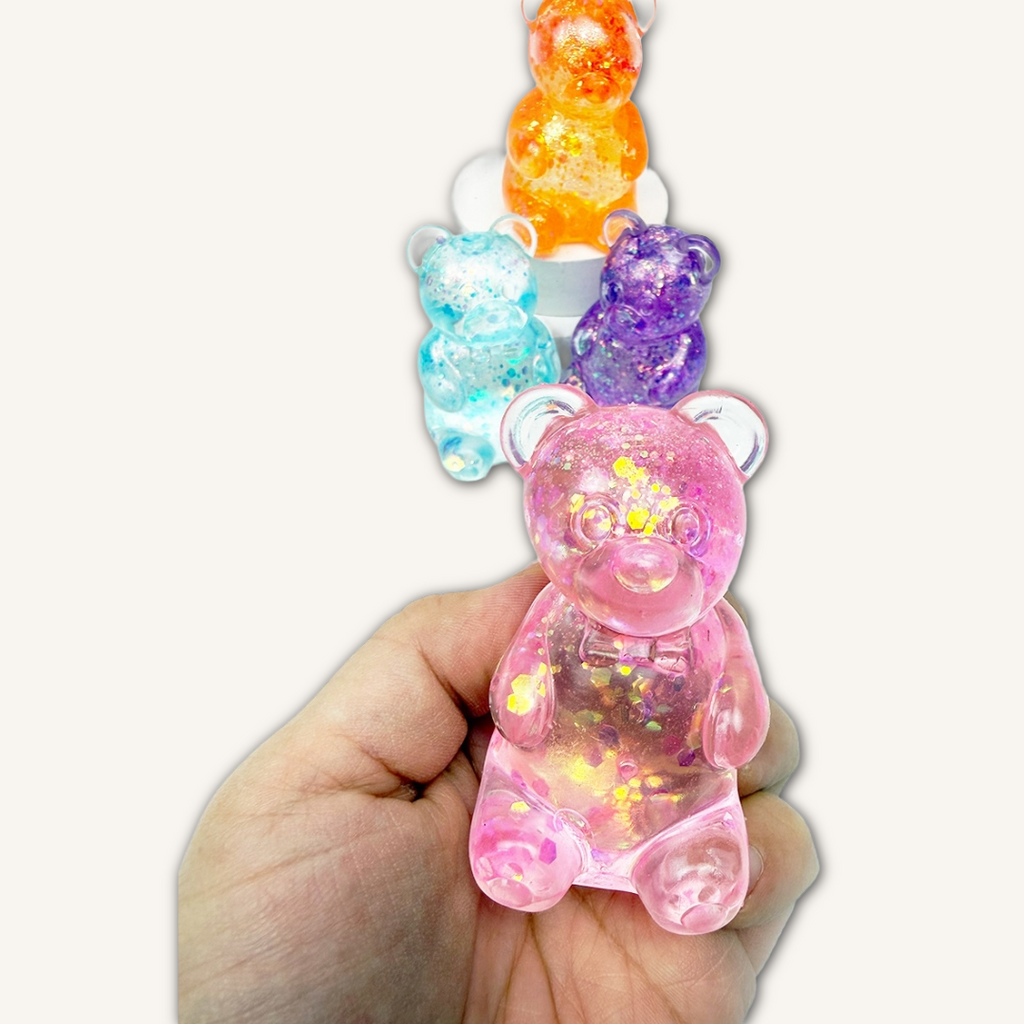 Sparkle Bear Gel Squishy