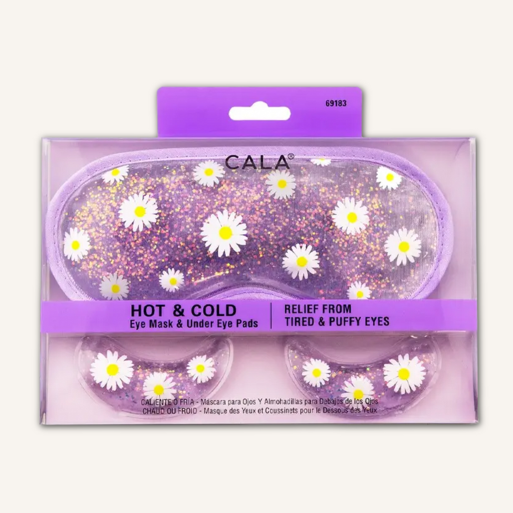 Cala Hot/Cold Eye & Under Eye Mask Set - Daisy
