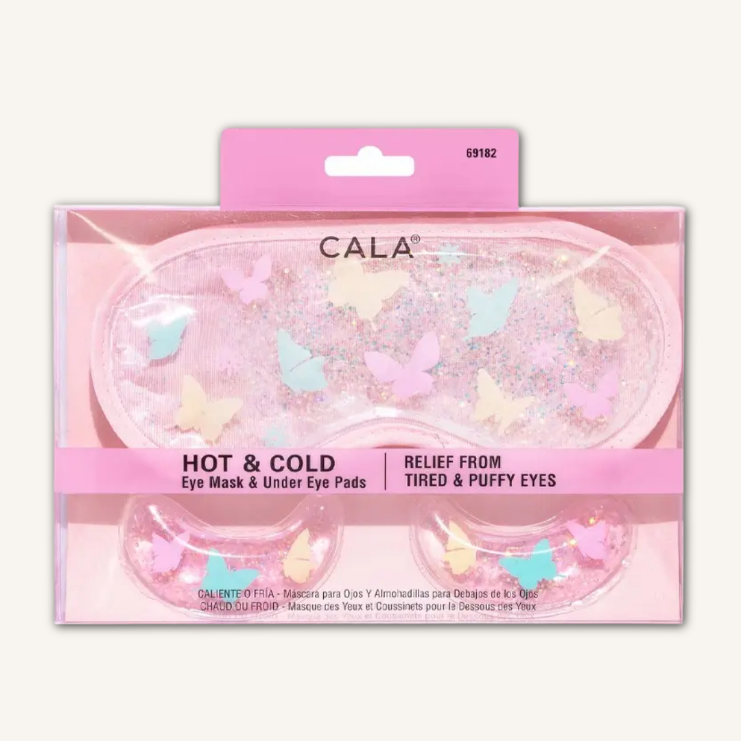 Cala Hot/Cold Eye & Under Eye Mask Set - Butterfly