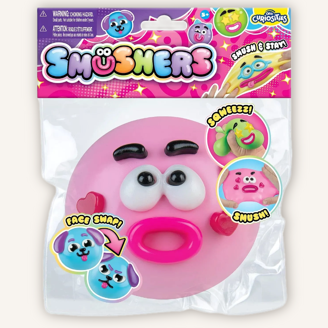 ORB Curiosities Smushers Squishy Toy – Random Character Sensory Fidget