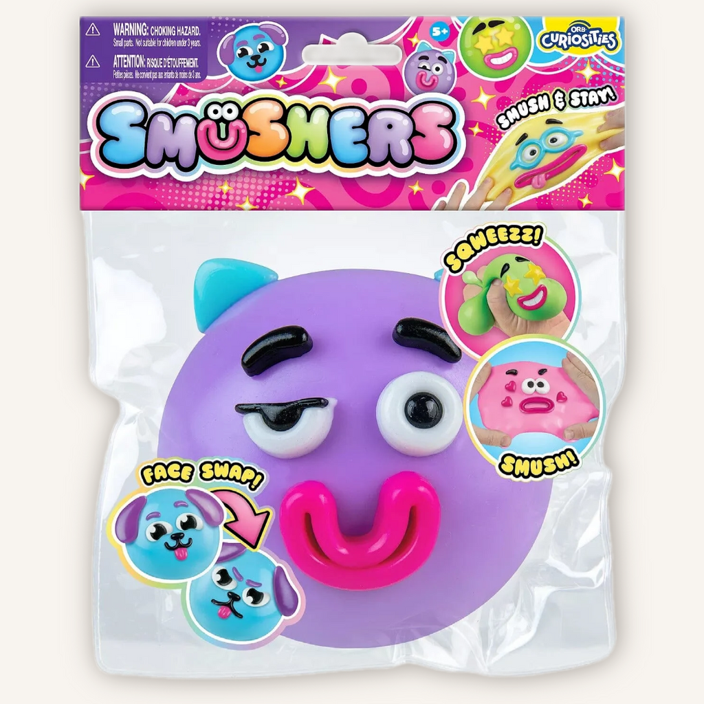 ORB Curiosities Smushers Squishy Toy – Random Character Sensory Fidget