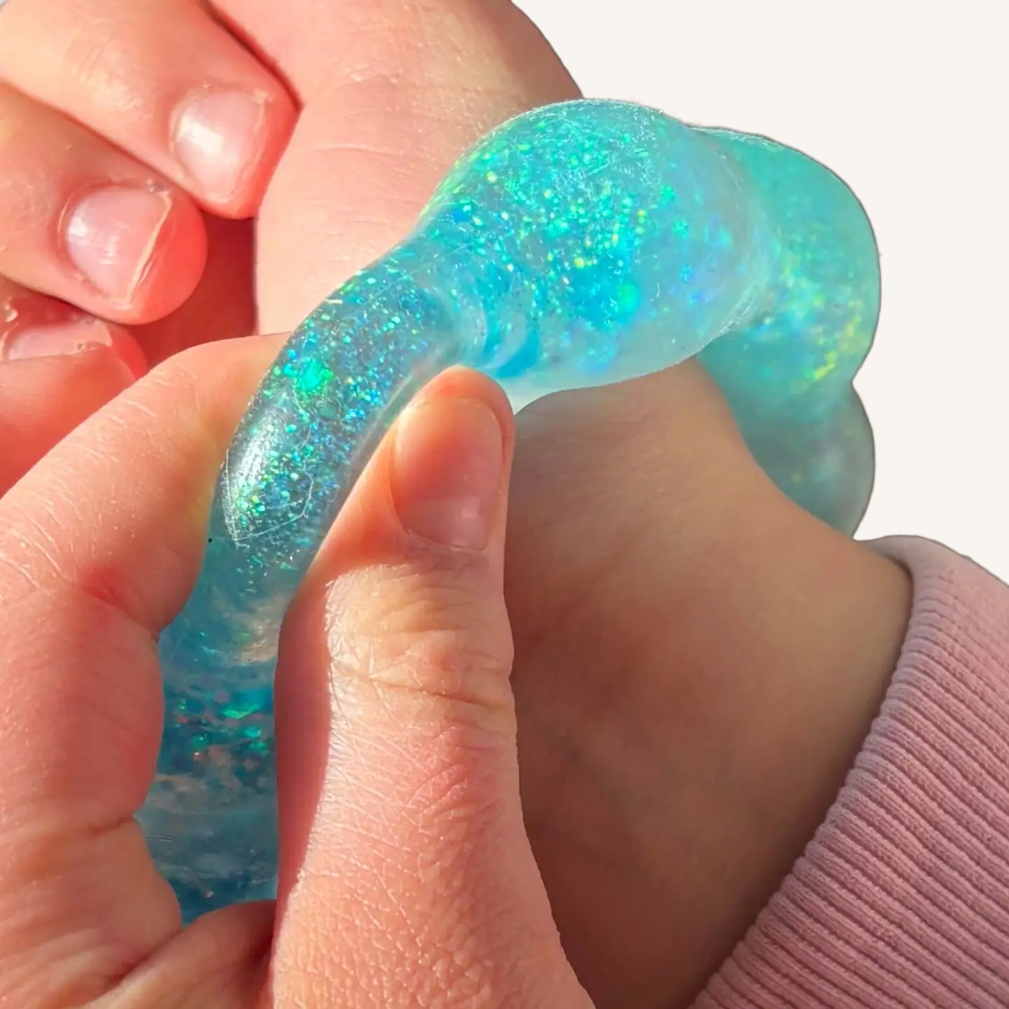 Feelzies™ Original Squishy Bracelet wearable sensory fidget with a firm squeeze, slow rebound, non-toxic materials, and sensory support.