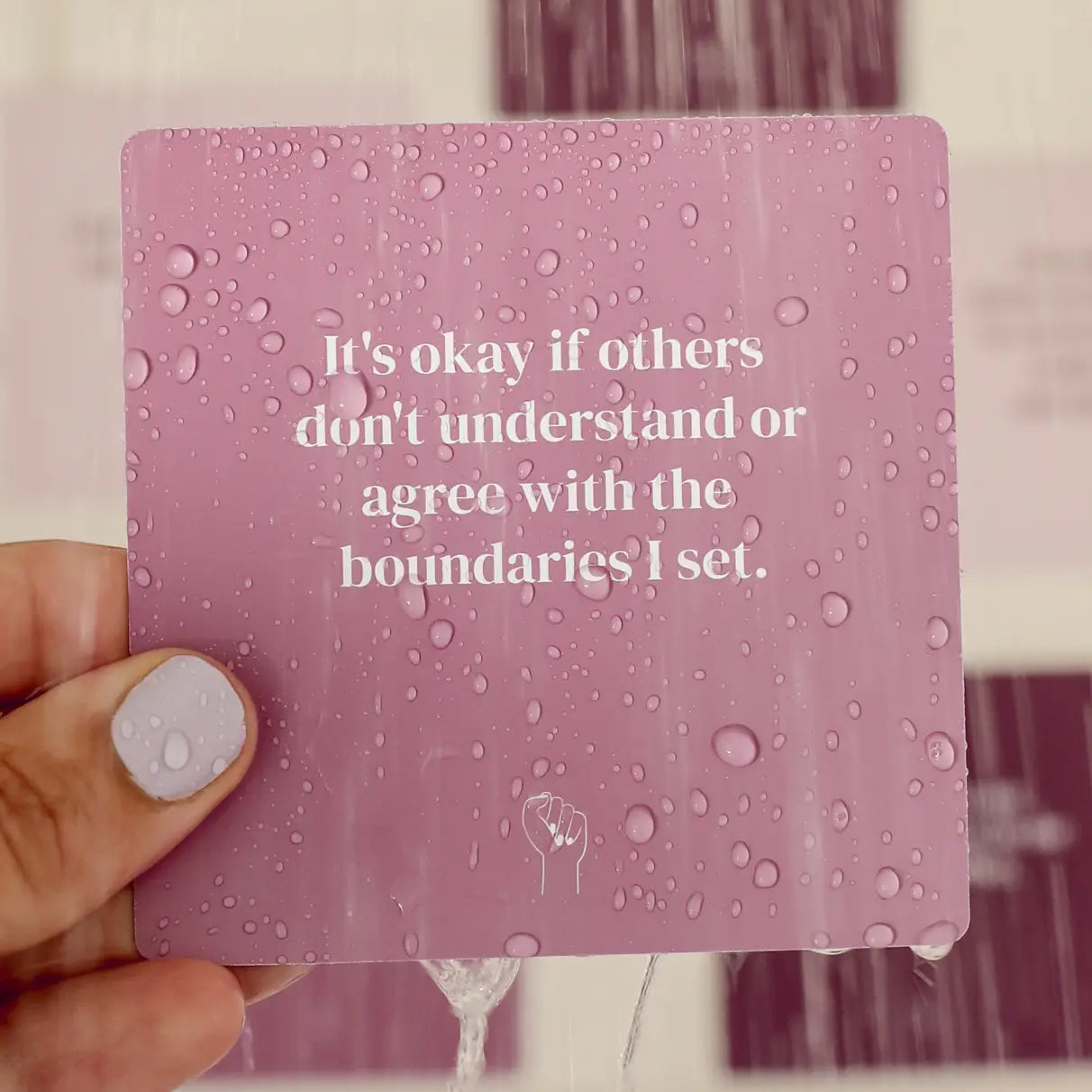 JaxKelly Shower Affirmation™ Display Cards