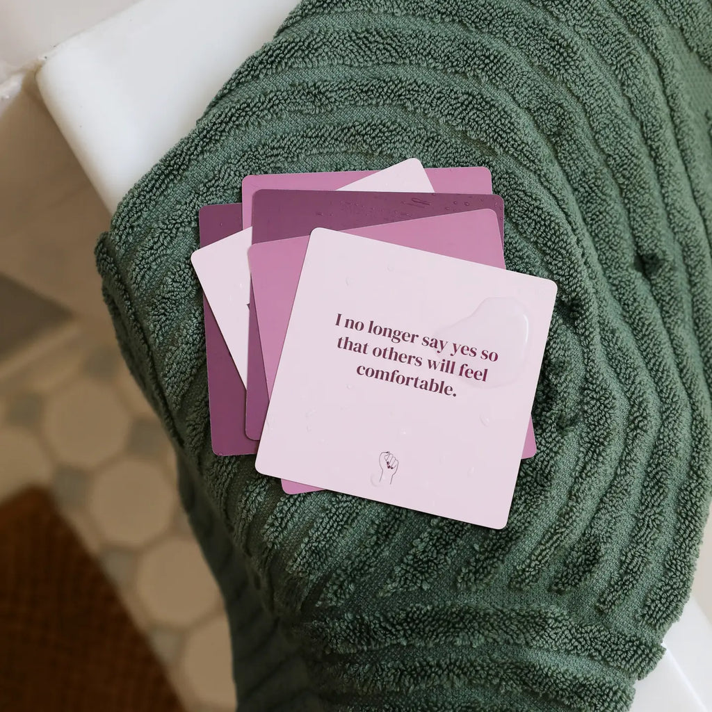 JaxKelly Shower Affirmation™ Display Cards