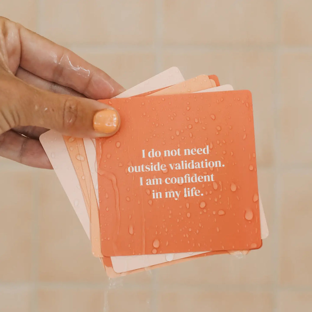 JaxKelly Shower Affirmation™ Display Cards