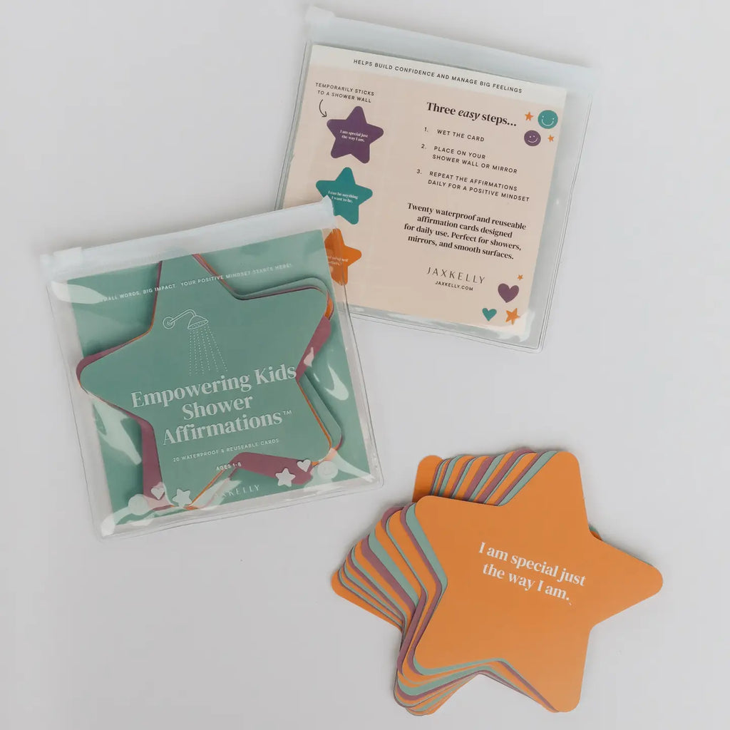 JaxKelly Shower Affirmation™ Display Cards