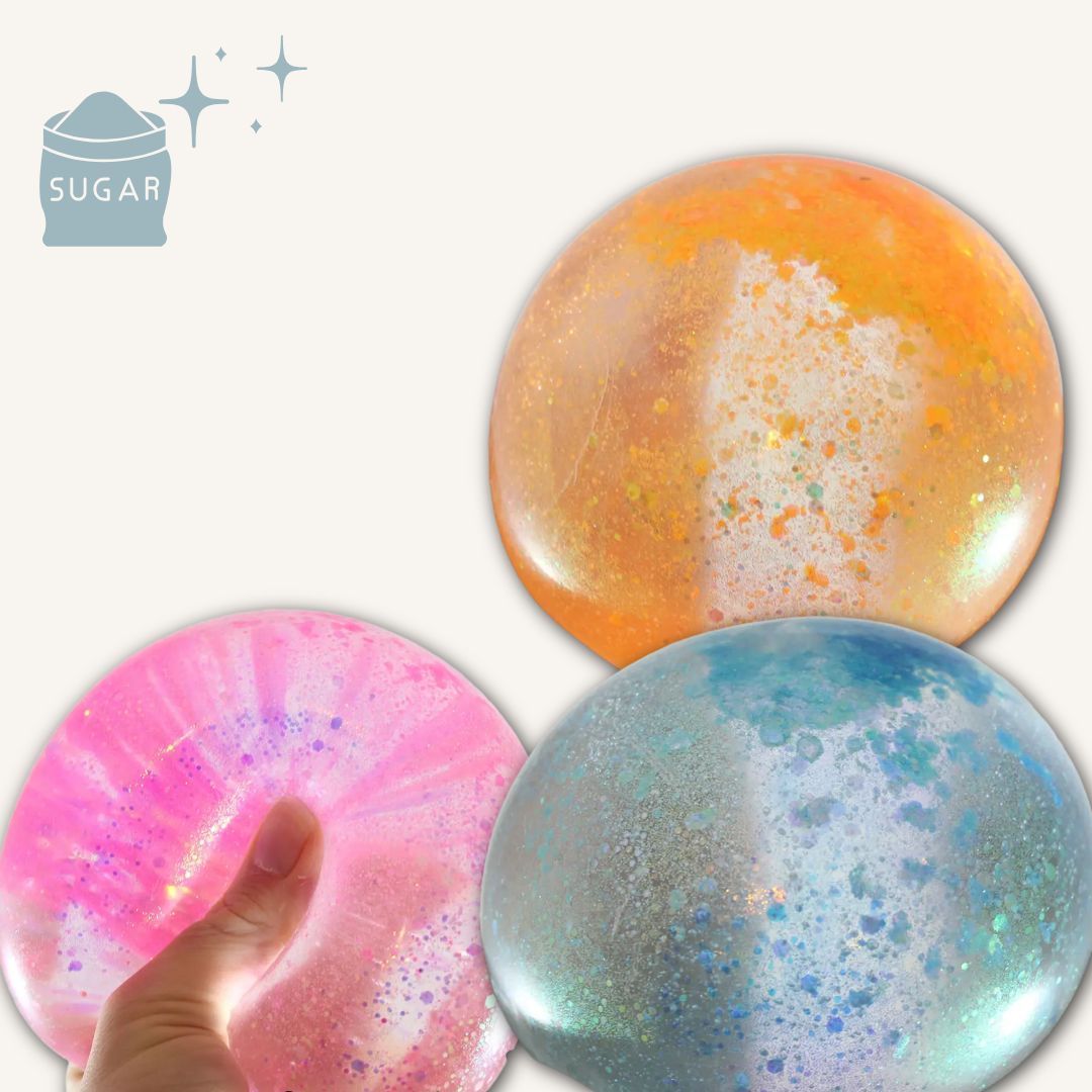 Jumbo 4.5” Glitter Sugar Ball - Over 2 Pounds!