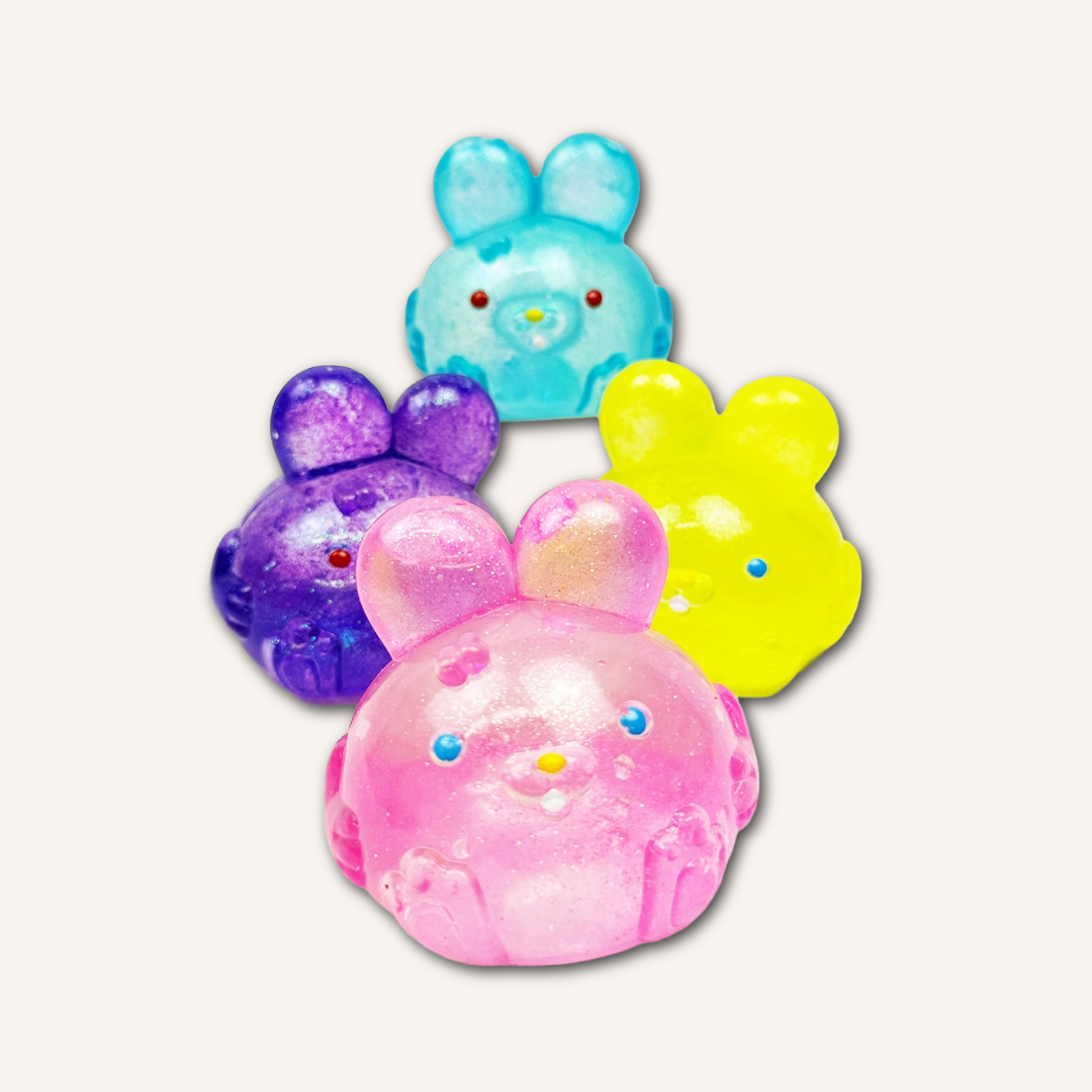 Maltose Bunny Squishy Toy, soft slow-rise sensory squishy for stress relief, fidgeting, and calming sensory play.