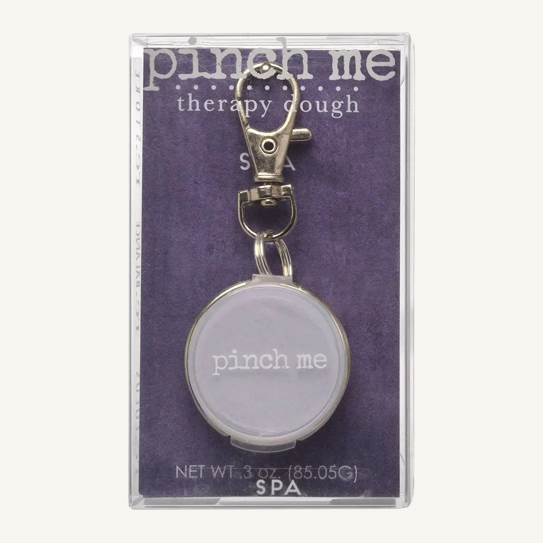 Pinch Me Therapy Dough Clip-On Locket for portable aromatherapy, stress relief, and everyday sensory support.