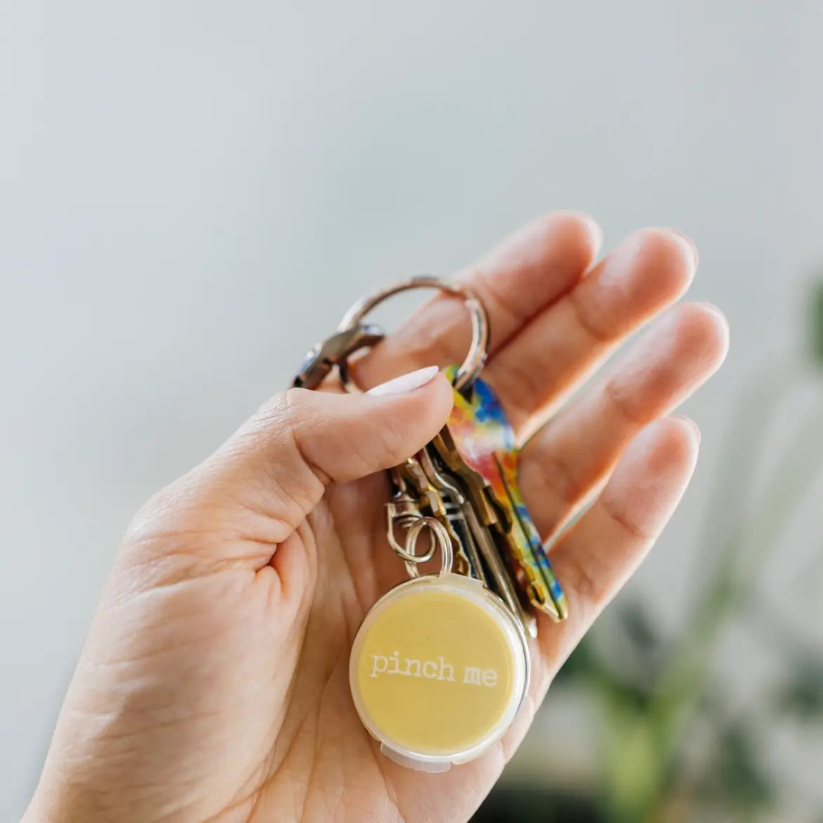 Pinch Me Therapy Dough Clip-On Locket for portable aromatherapy, stress relief, and everyday sensory support.