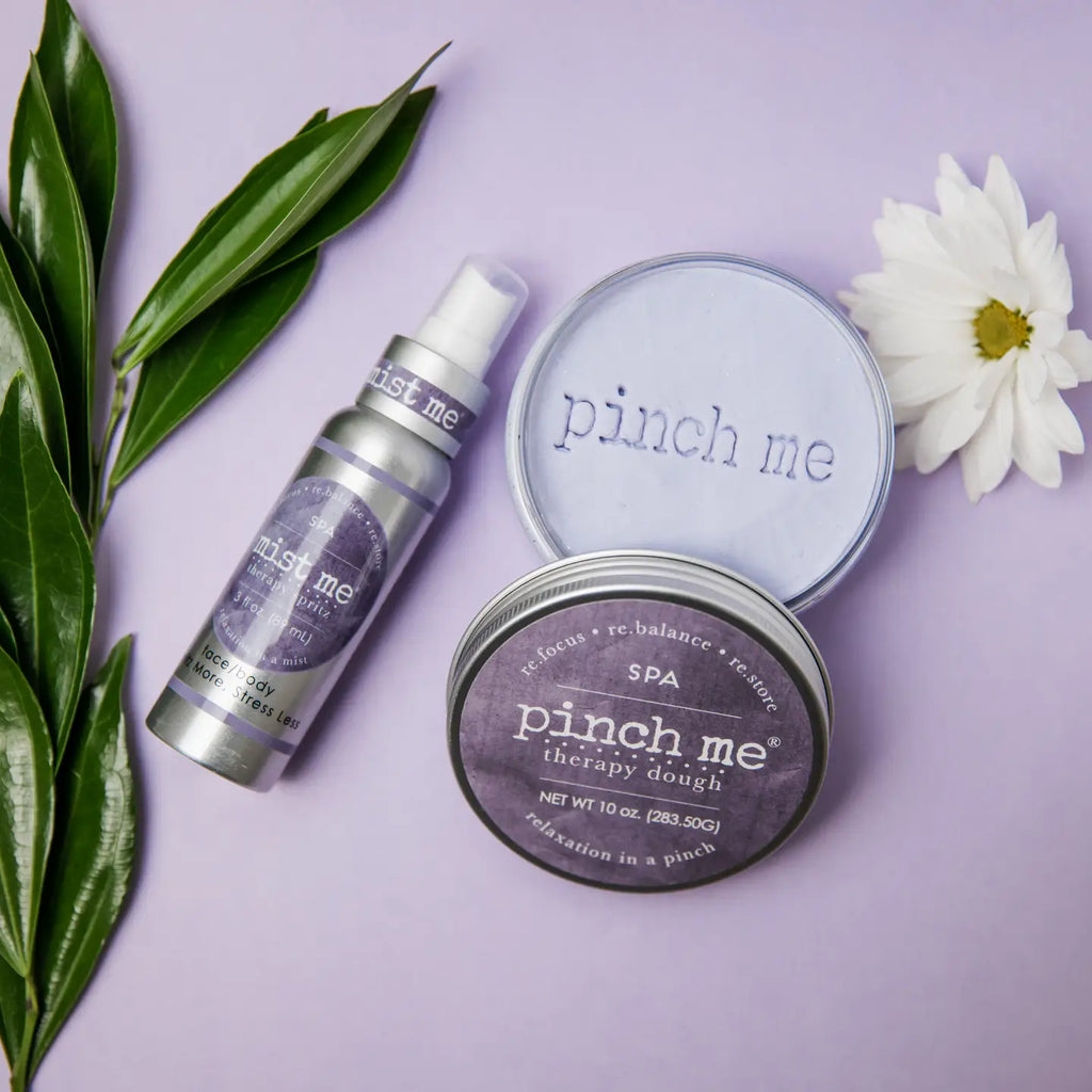 Pinch Me Therapy Dough aromatherapy-infused sensory dough designed for stress relief, focus, and calming tactile play.