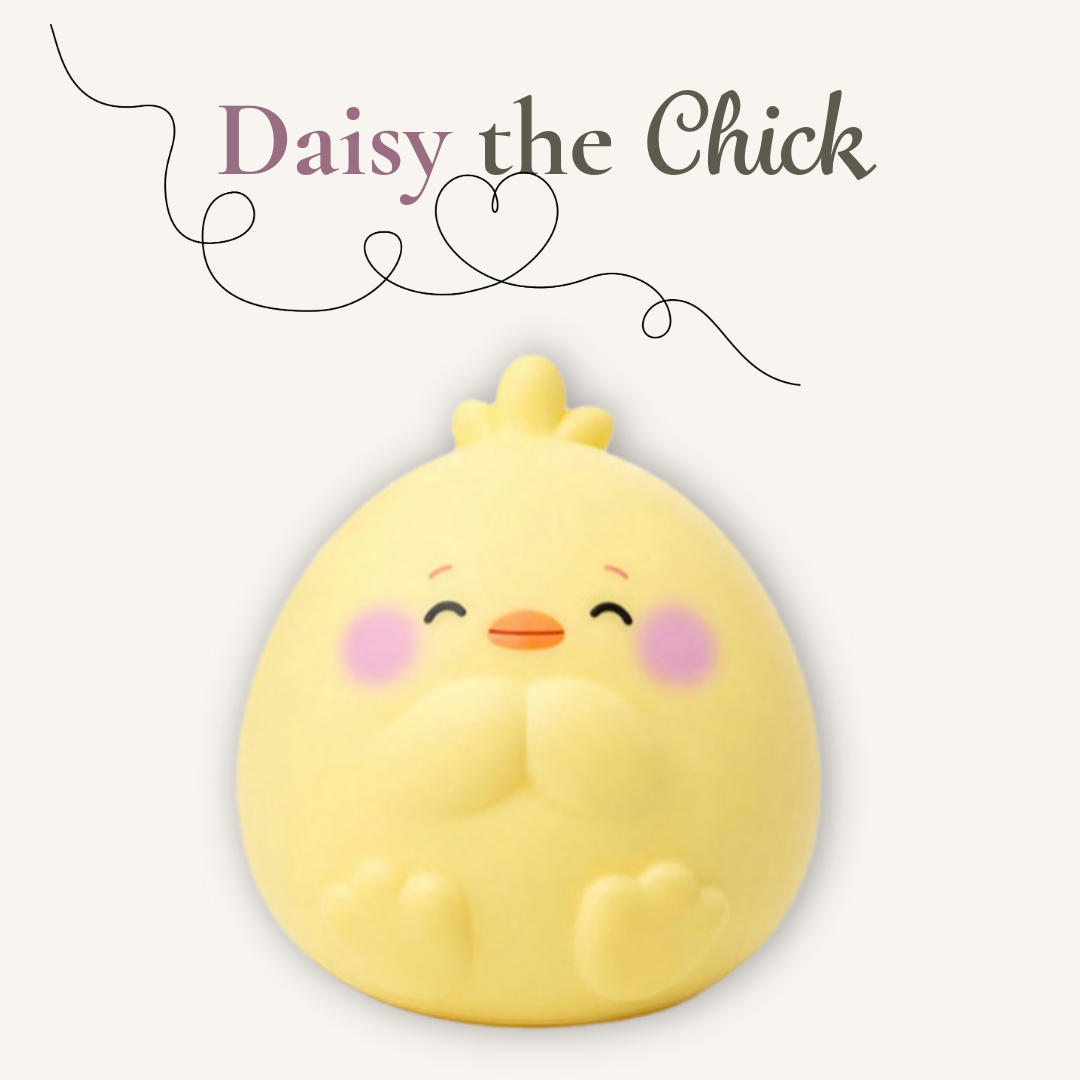 Top Trenz Butter Squishers Squishy Buns Daisy the Chick character squishy toy with an extra-creamy feel and soft slow-rise squeeze.