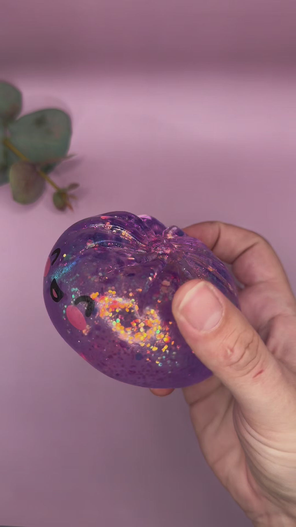 Sugah-Mals™ Mystery Glitter Dumpling Squishy
