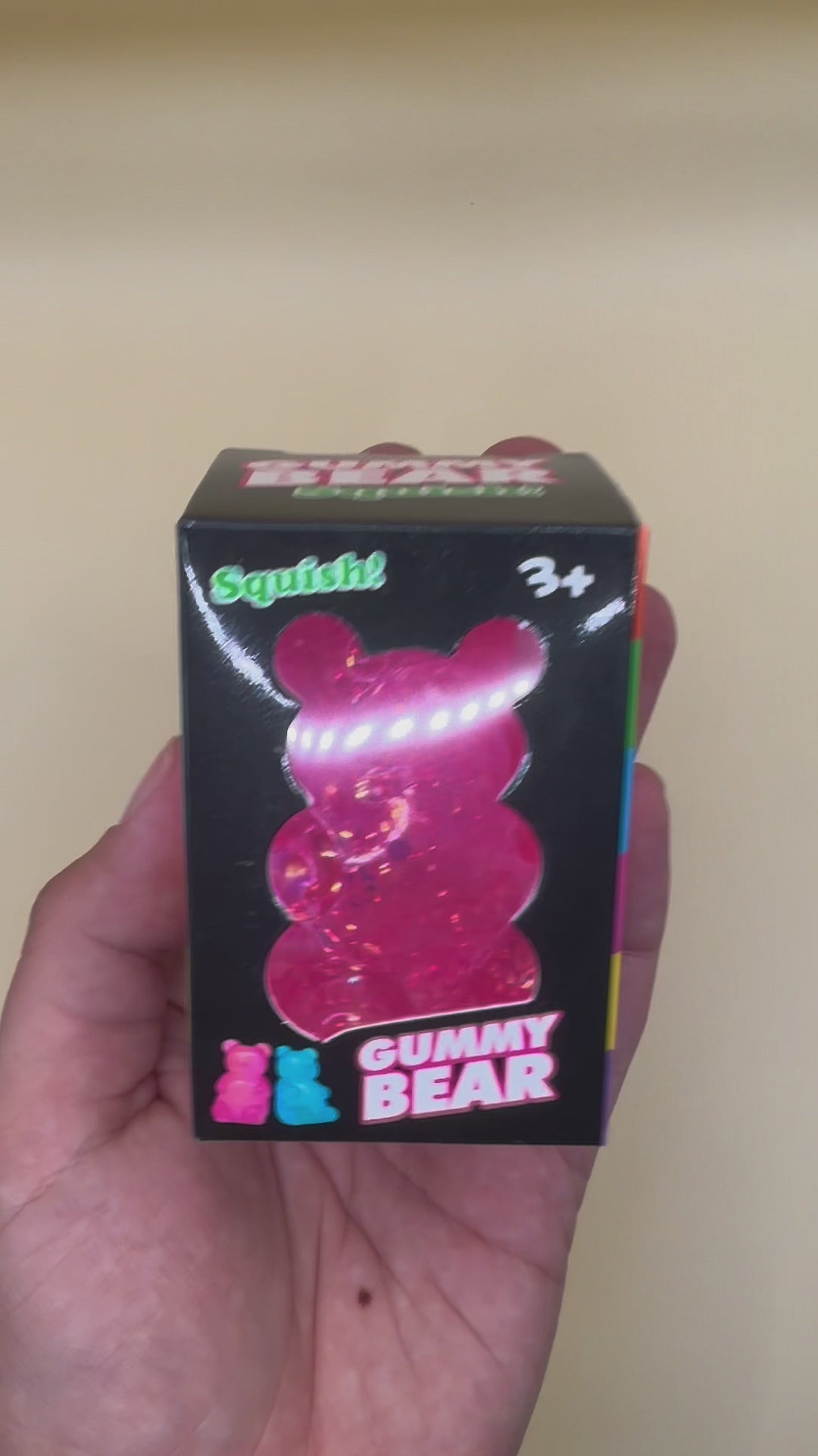 Sparkle Bear Gel Squishy